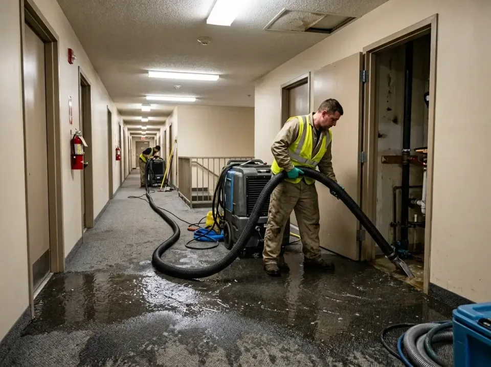 multi-unit-apartment-hallway-f-005 — frequently asked questions, Emergency Burst Pipe Water Extraction & Removal in Millen,…
